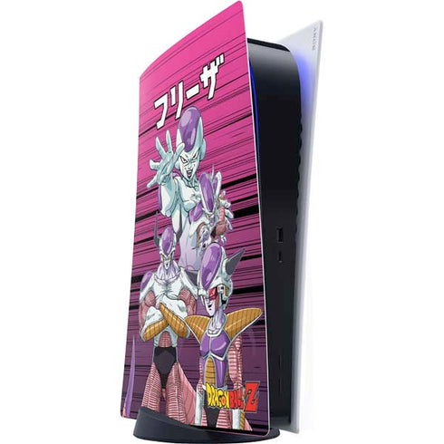 Dragon Ball Z Frieza Evolution PS5 Digital Edition Console Skin